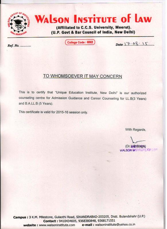 Walson Institute of Law